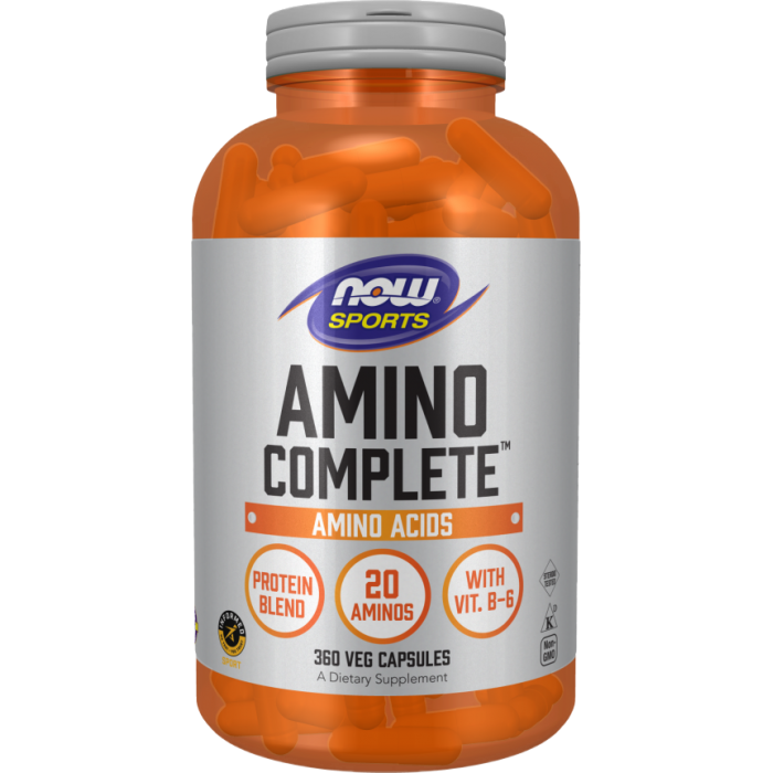 NOW - Amino Complete™ / 360 caps.